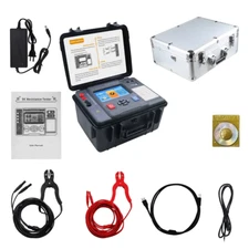 Digital DC Resistance Tester with Printer Touch-screen 20A Accuracy of ± 0.2% FS