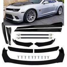 For Chevy Camaro Front Splitter Bumper Lip Spoiler Strut Rod Side Skirt For Chevy Camaro Front Splitter Bumper Lip Spoiler Strut Rod Side Skirt