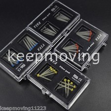 10 Pcs Dental Oral Translucent Quartz Fiber Post Straight Pile 1.0/1.2/1.4/1.6mm