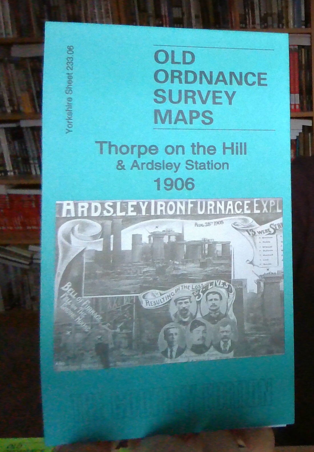 MAP OF Thorpe on the Hill  1906 Yorkshire Sheet 233.06 by Martin Handley NEW