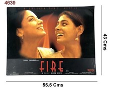 Wonderful Poster Movie Card - Indian “Fire” Bollywood Film Advertisement i2-542
