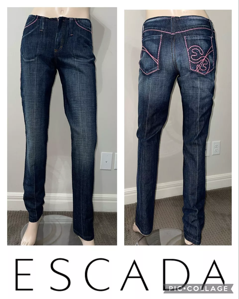 Escada Straight Denim Jeans