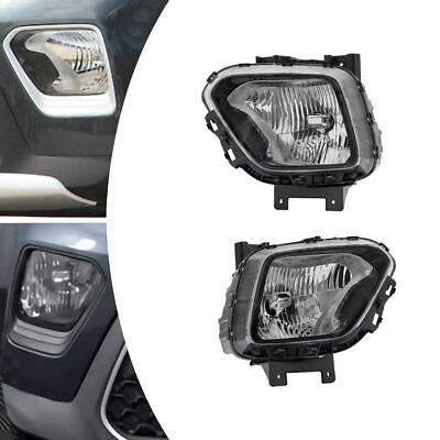 Headlights Headlamps Halogen Projector Pair Left & Right For 2020-2021 Kia Soul