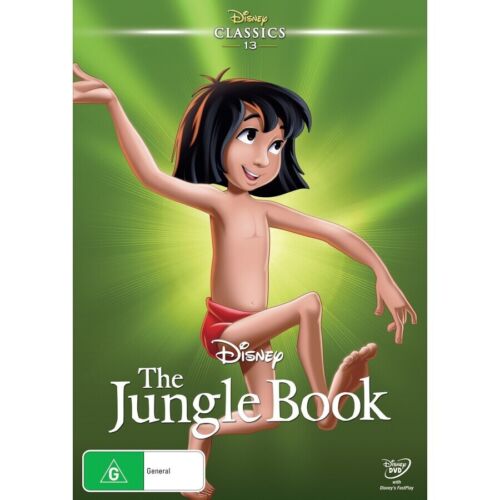 The Jungle Book (DVD, 1967) PAL Region 4 (Disney Classics 13) BRAND NEW / SEALED - Picture 1 of 5