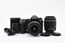 Pentax K-5 II S 16.3MP Digital SLR Camera  18-55  50-200 Lens From JAPAN 3575