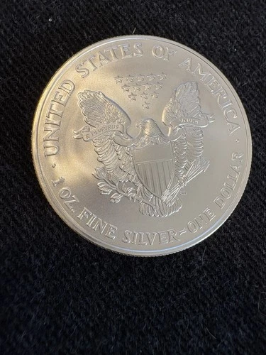2003 Silver Eagle BU Straight from mint packaging