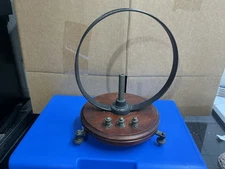Antique Tangent Galvanometer Scientific Instrument ' missing Compass"