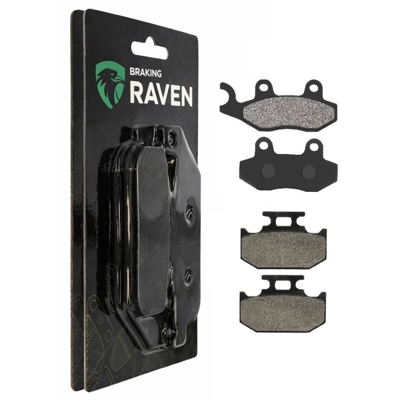 Plaquettes de frein KX 250 Kawasaki 1989-1993 à haute friction thermique