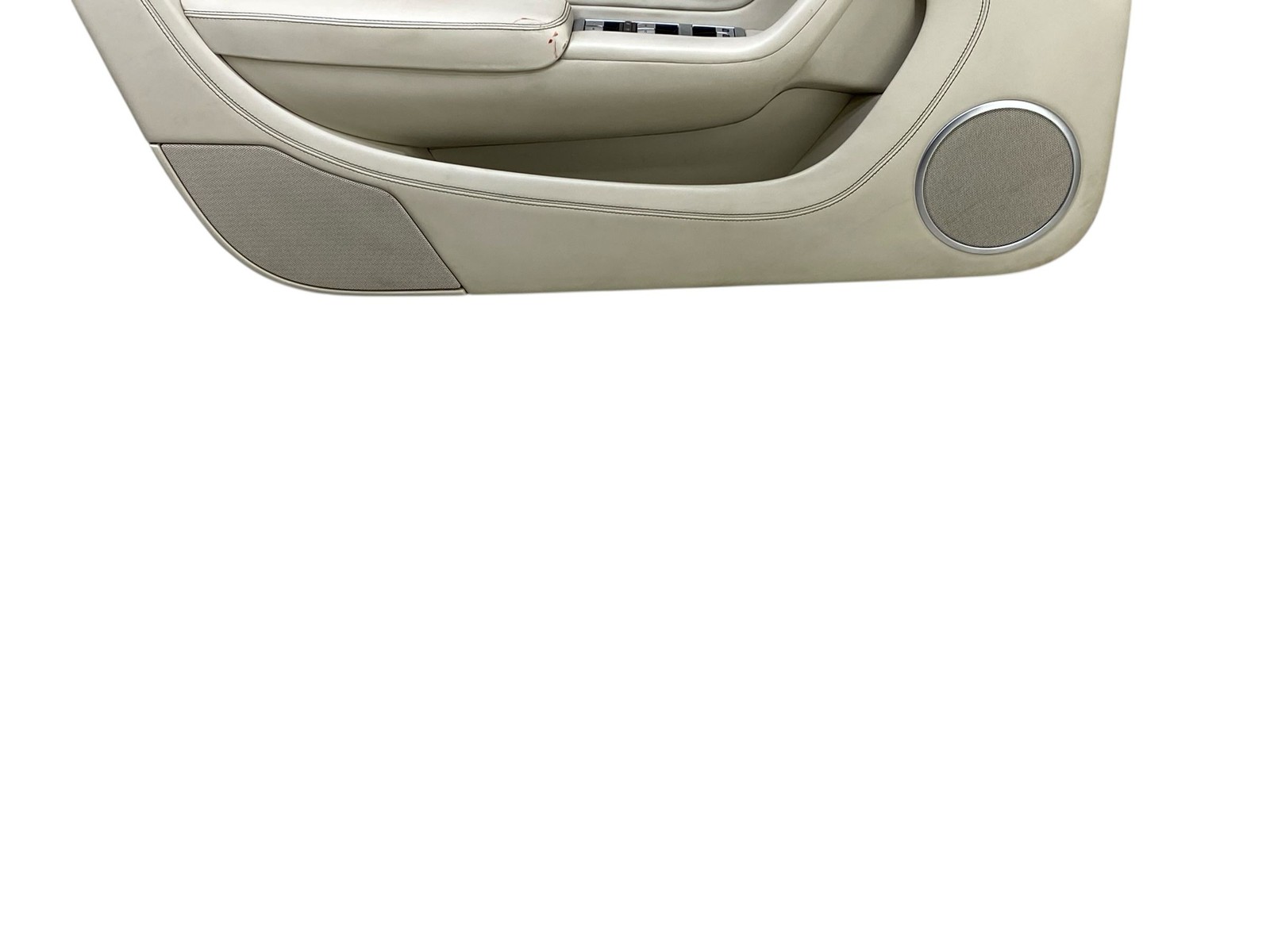 2015 BENTLEY CONTINENTAL LEFT DRIVER DOOR PANEL W/ WINDOW SWITCH BLACK / LINEN