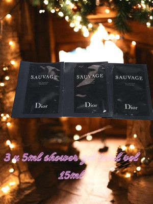 Dior Sauvage Travel Size Shower Gel 15ml Bargain UK
