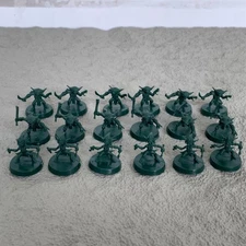 18pcs Goblins Warriors Female Goblins Miniatures Heroquest Board Game Minis DND 