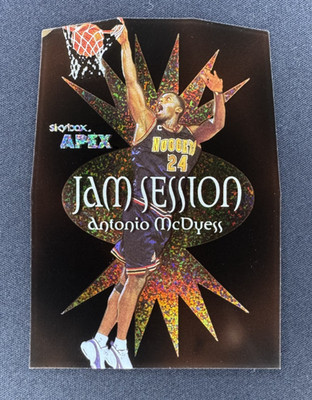 Antonio McDyess 1999 SkyBox Apex JAM SESSION Die-cut #8 JS Denver Nuggets  NM