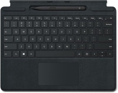 Microsoft Surface Pro Signature Keyboard w/ Slim Pen 2, Black, Warranty Expired