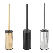 Stainless Steel Toilet Brush and Holder Wall Mounted Cleaning Brush for Bathroom