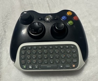 Microsoft  Xbox 360 Wireless Controller With Chatpad Keyboard White