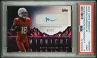 2024 Topps Midnight Marvin Harrison Jr. Horizon Rookie Auto #03/12 PSA 9 L256