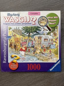Ravensburger 1000 Wasgij Puzzle Camping Commotion Complete 16 970