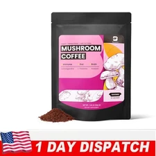 200gOrganic Mushroom Coffee Powder Support Brain Health Promote Cognitive Energy