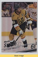 2025-26 Upper Deck Fleer Ultra Rainbow Foil Mark Stone #35 READ 6kv