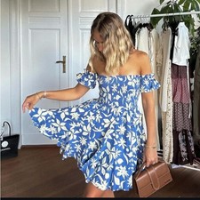 ZARA SHORT PRINTED DRESS
