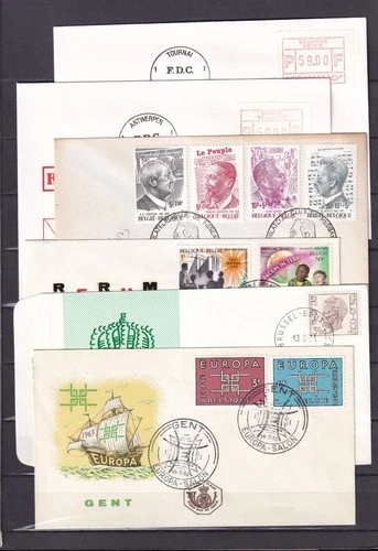 [LG78789] Belgium Nice Lot FDC First Day Cover UNG