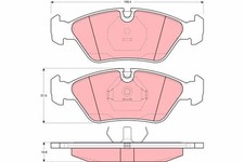 TRW Bremsbelagsatz, Scheibenbremse GDB298 für ALPINA BMW FERRARI PORSCHE