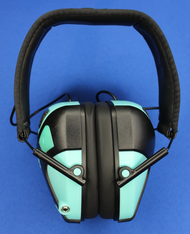 Caldwell E-Max Pro Aqua Electronic Earmuffs 23 NRR w 3.5 mm AUX Tested & Working