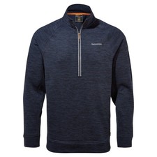 Image of Craghoppers Mens Stromer Half Zip FleeceS Navy Blue CG1325