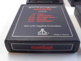 Atari 2600 Lot of 10 w Manuals QBert Fire Fighter Phoenix Millipede TESTED RP-
