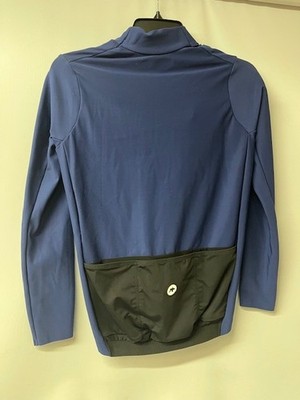 Assos Men's MILLE GT Spring Fall LS Jersey C2 in Stone Blue, Size