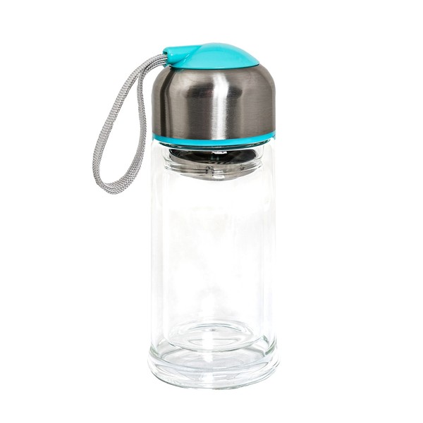 Trinkflasche 0,3 Liter Glasflasche Teeflasche Wasserflasche Togo Hti-Living-image