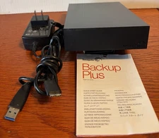 Seagate Backup Plus, SRD00F2 (1KBAP4-500), 5TB, w/AC Adapter & USB Cable