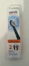 Waterpik Sonic-Fusion Flossing Brush Heads Black 2 Pk SF-01, 02 03 04 New