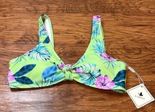 Kamoni Tropical Bikini Top NWT Size M