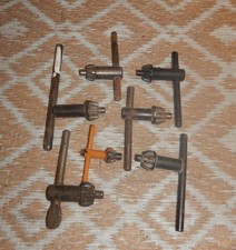 Vintage Drill Chuck Keys x 7
