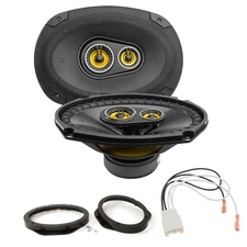 2015-2024 Ford F-150 Kicker Front Factory Speaker Replacement Package