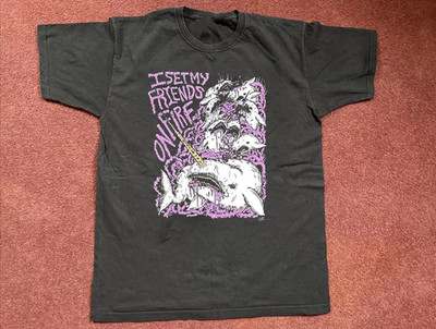 I Set My Friends On Fire Black Unisex S-5XL Shirt HRB654