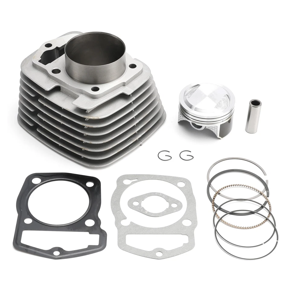 67MM BIG BORE CYLINDER W/ PISTON & GASKET KITS FOR HONDA 03-19 CRF230F CRF230L Foto 2 de 4
