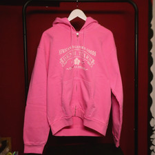 Denim Tears ADG Pink Zip-Up Hoodie - Size Lar...