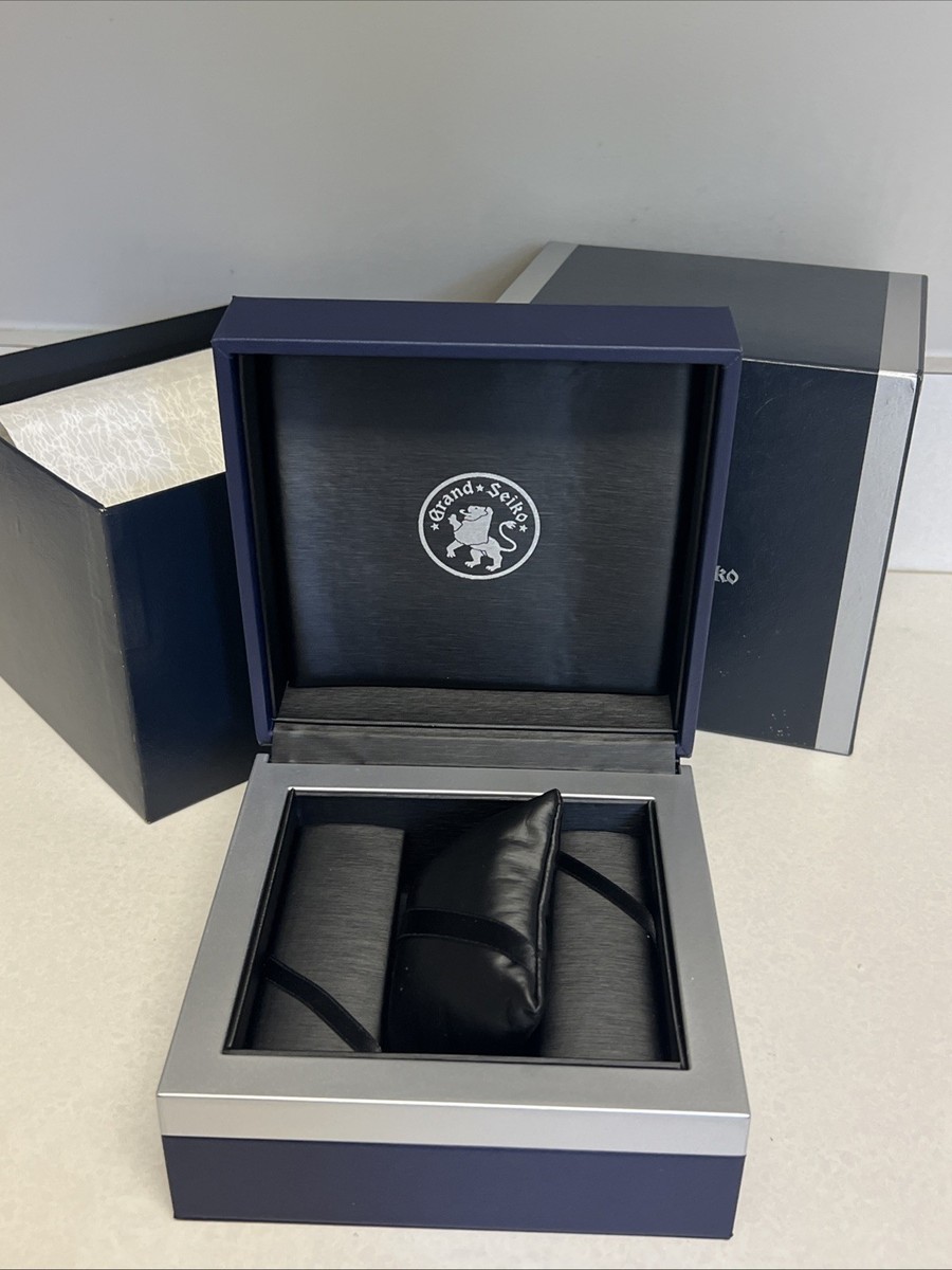 Grand Seiko ウォッチBOX 2個セット Authentic Grand Seiko Inner w/ Black Interior & Outer Watch Box