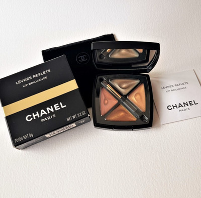 CHANEL Levres Reflets LIP BRILLIANCE Palette - 4 Very Metallic Gloss Effects
