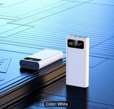 30000Mah Large Capacity Mobile Power Bank, Bidirectional Fast Charging, Outdoor