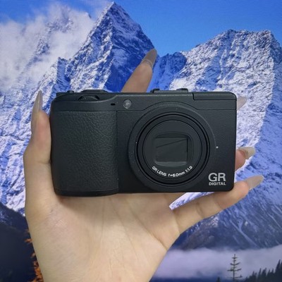 Ricoh GR DIGITAL III 10.0MP Digital Camera - Black (2009) for sale