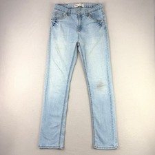 Levi's 511 Performance Slim Jeans Boys 18 Reg Light Blue Denim Stretch