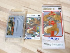 Famicom Shanghai 3 instructimanual relatIVely condition Japan v2