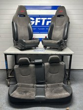 2008-2014 Subaru Wrx Sti Hatchback Oem Gray Alcantara Seats Set Front Rear Lh Rh