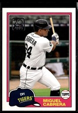 Miguel Cabrera Tigers 2021 Topps 70th Anniversary Baseball Card #70TY-31