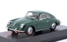 Porsche 356B Coupe year 1961 dark green 1:43 Minichamps