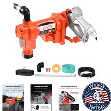 12V DC 20 GPM Diesel Fuel Transfer Pump for Quick and Efficient Refueling