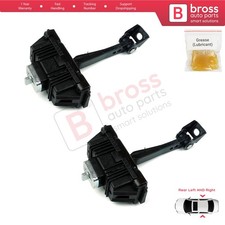2 St�ck T�rscharnier hinten Bremsstopp Kontrollgurt Begrenzer f�r BMW X5 E53 1999-2006